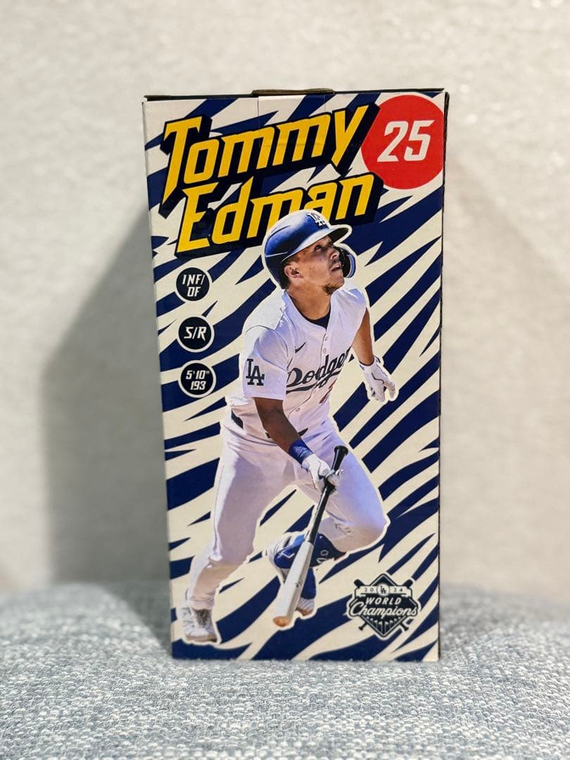 [ドジャース]トミー・エドマン　ボブルヘッド