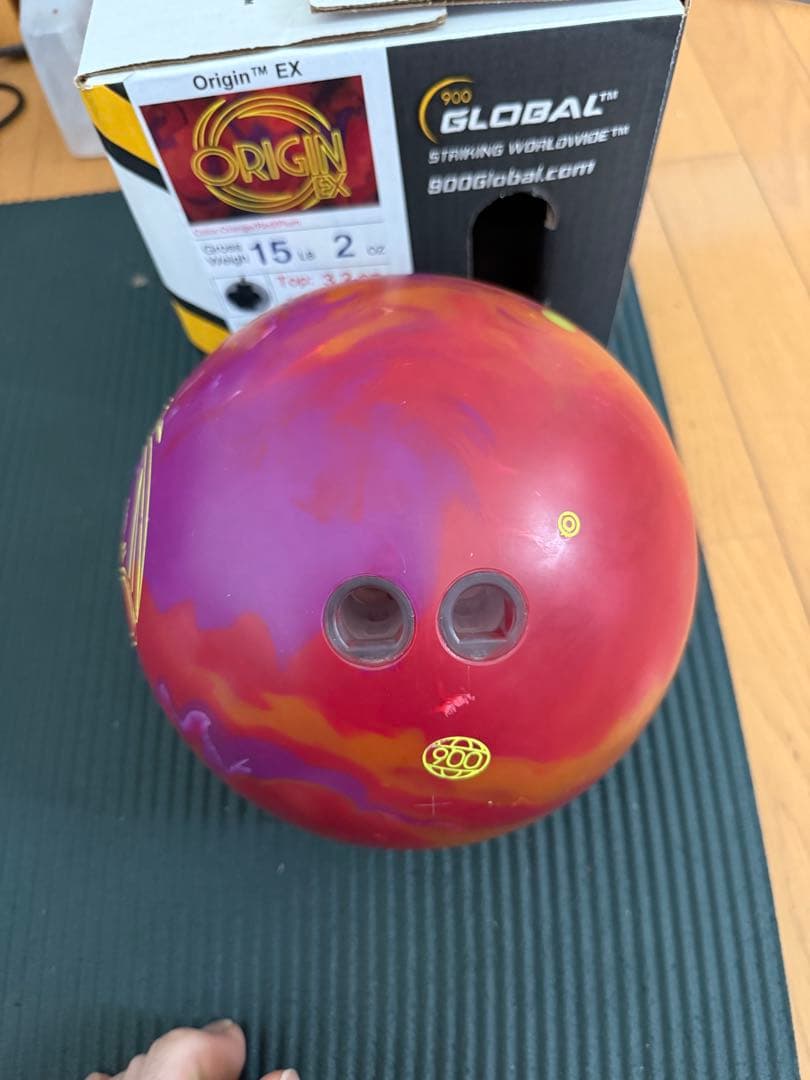 タ*ウ様 900 GLOBAL Origin EX ボウリングボール 15 lb