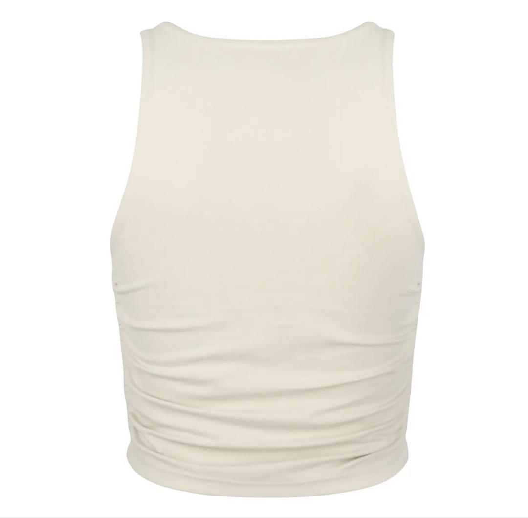 ヨガ・ピラティス NYLORA LILY TOP in BONE