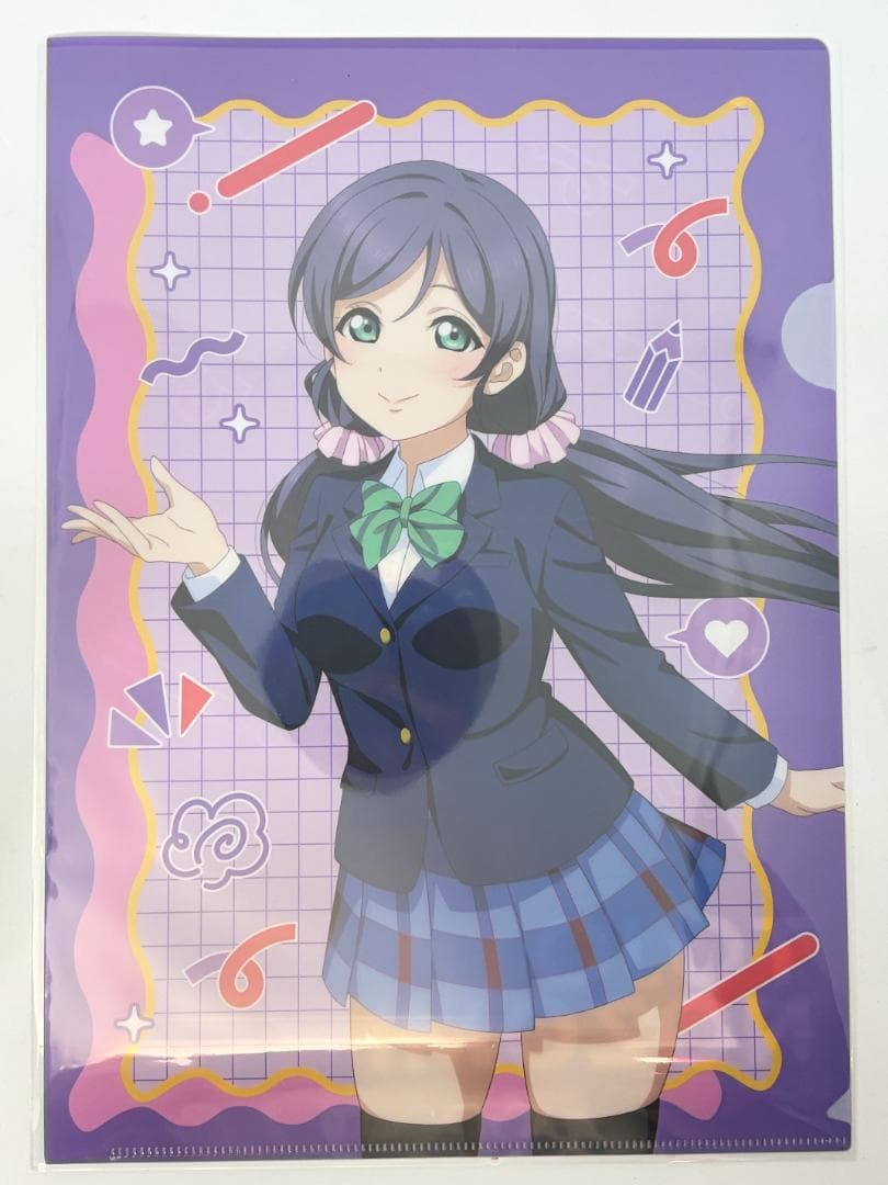 た*ん様 μ's クリアファイル コンプリートセット 15周年記念POPUPST