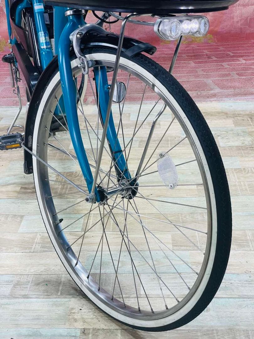 K2517 電動自転車ヤマハ パス ママチャリ 24インチ 送料無料