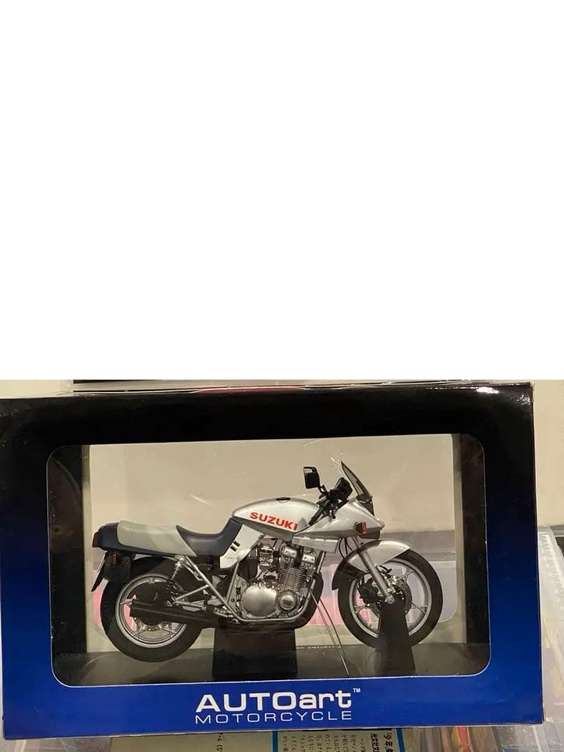 【新品未開封未展示品】絶版限定オートアートスズキ★GSX1100S刀1/12