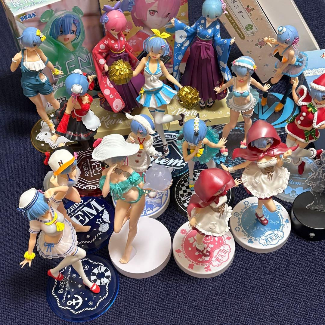 リゼロ フィギュア レム Re:ゼロから始める異世界生活 ポスター まとめ売り
