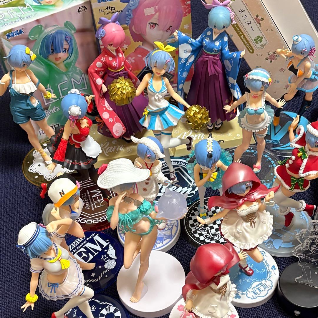 リゼロ フィギュア レム Re:ゼロから始める異世界生活 ポスター まとめ売り