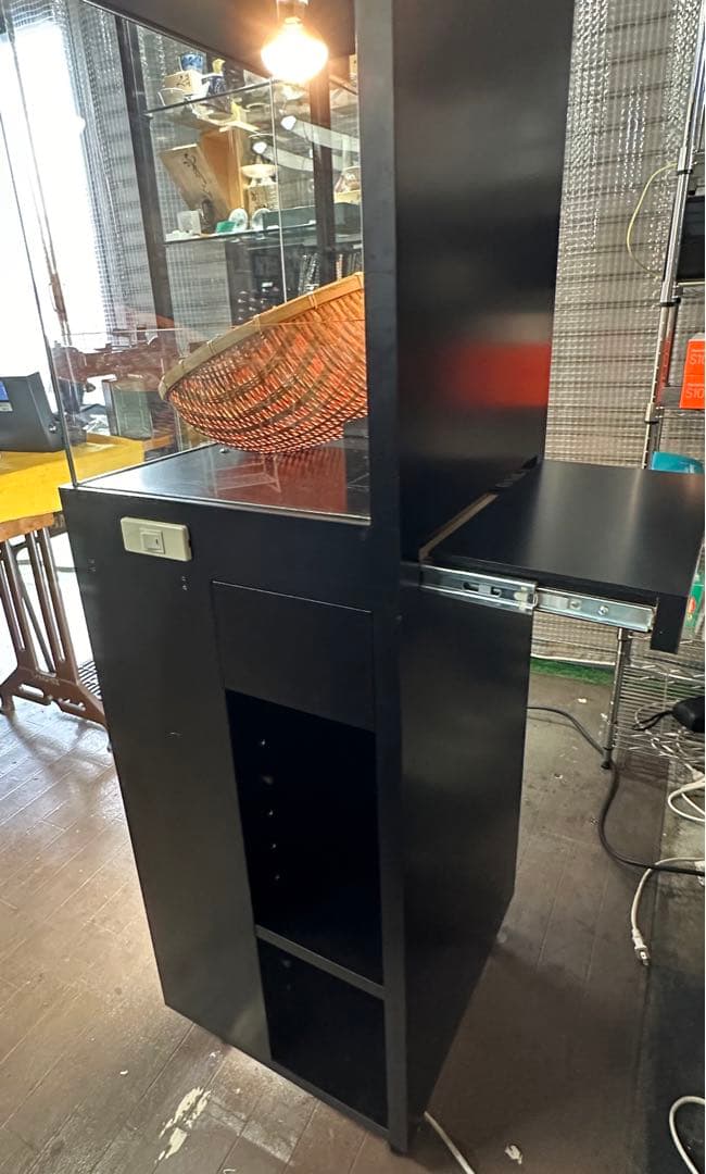 【大阪市都島区引取りor大阪市内配送】レア！ 特注品 実演 販売 台 什器 屋台