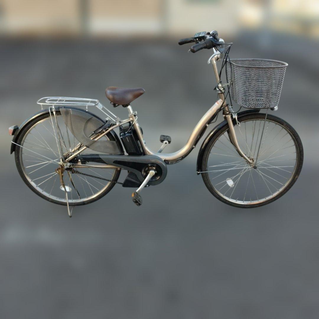 [765]送料無料 ヤマハ PAS Natura 電動自転車 大容量バッテリー付