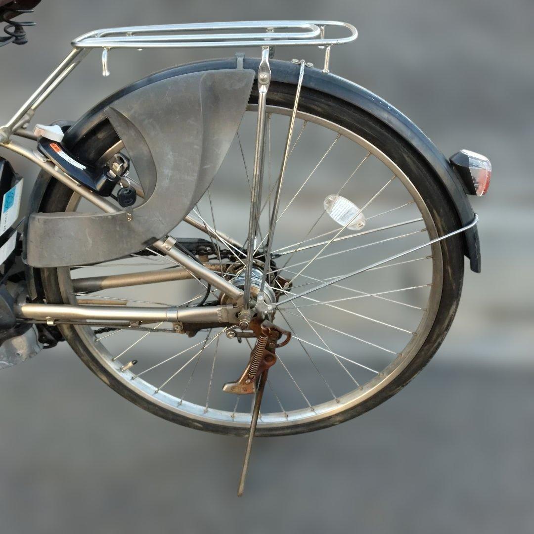 [765]送料無料 ヤマハ PAS Natura 電動自転車 大容量バッテリー付