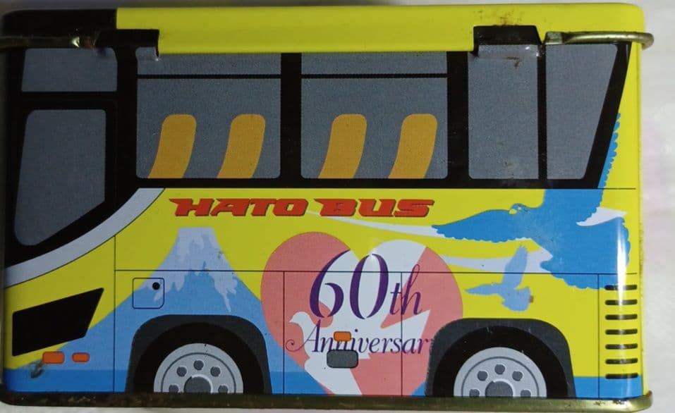 はとバス 60th Anniversary ブリキ缶 ⁉️