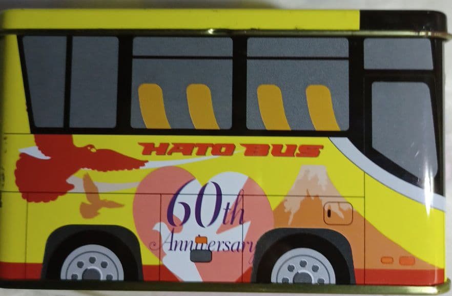 はとバス 60th Anniversary ブリキ缶 ⁉️