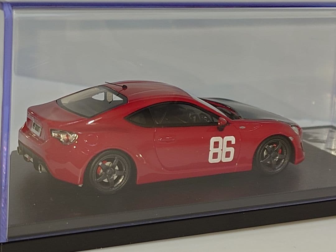 モデラーズ MFゴースト 1/43 トヨタ 86GT MFG第3戦 ミニカー