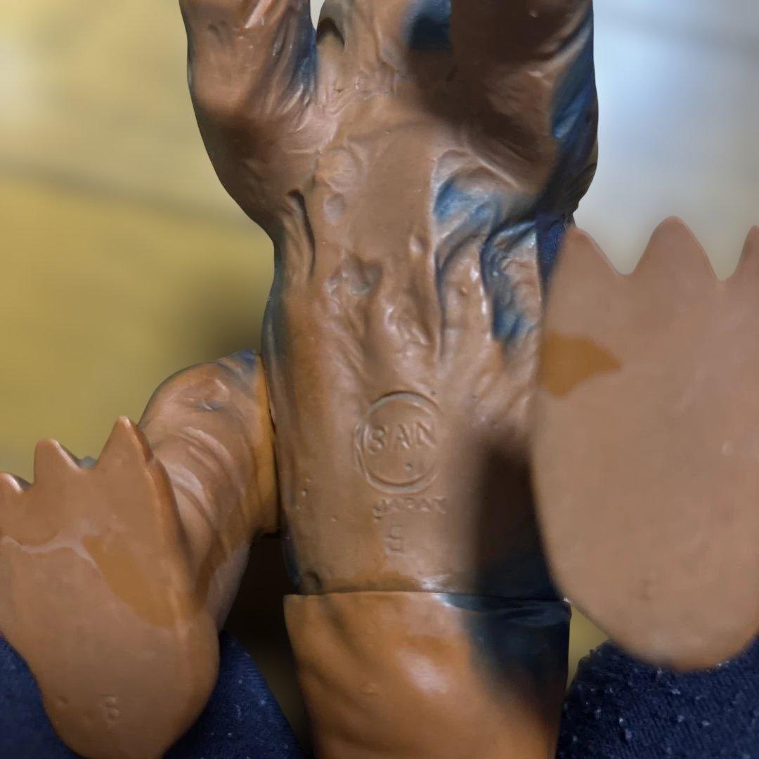 昭和レトロ マルサン ブロントザウルス ソフビ