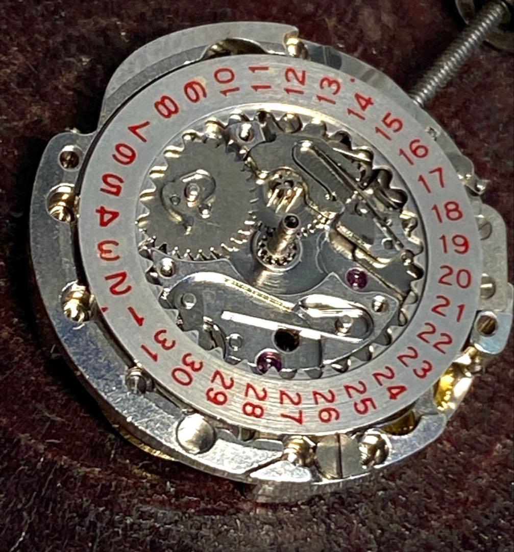 セイコー マチックレディーダイバー２５１７ー３２７０　赤カレンダー フルＯＨ済