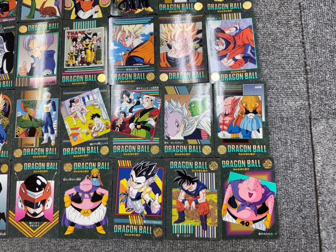 ドラゴンボール　カードダス　ビジュアルアドベンチャー　1995 35枚 被りなし