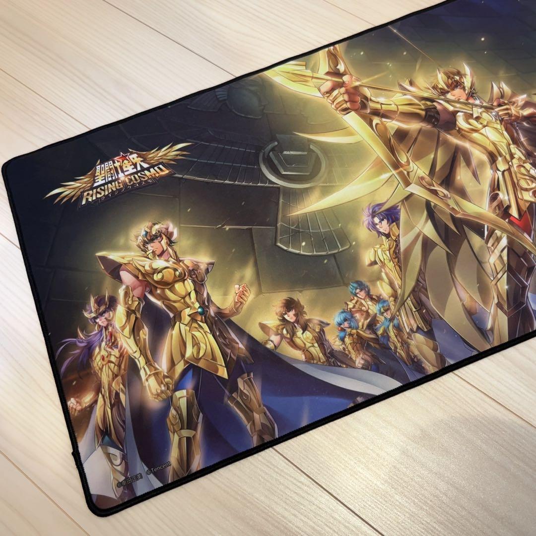 レア！限定品 聖闘士星矢 ライジングコスモ マット デスクマット