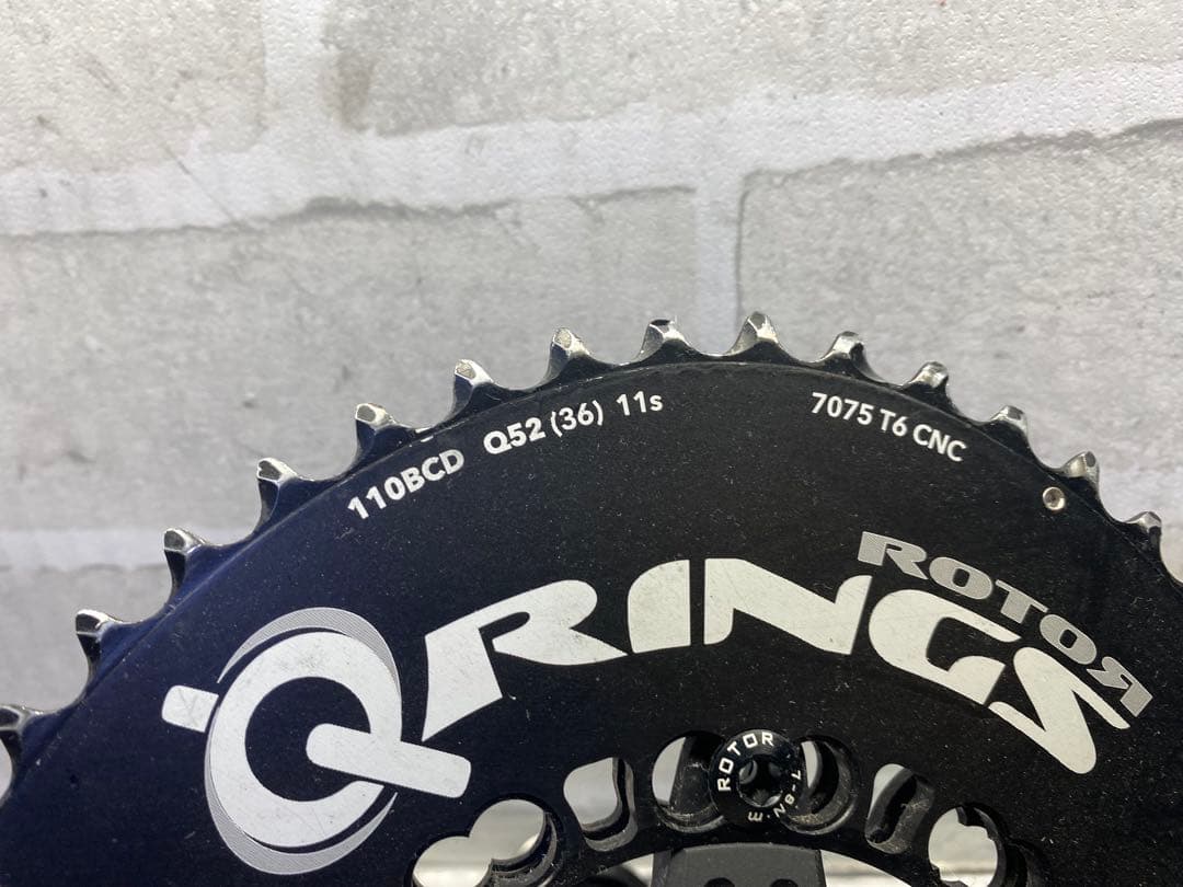 ROTOR 3D Q RINGS クランクセット