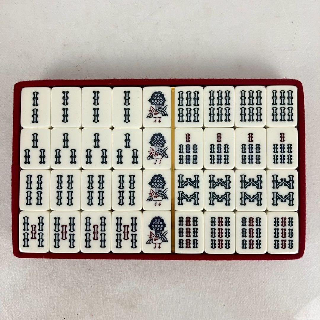 極希少 ひまわり ミズノ丸一 重量牌 ひまわり一索麻雀牌