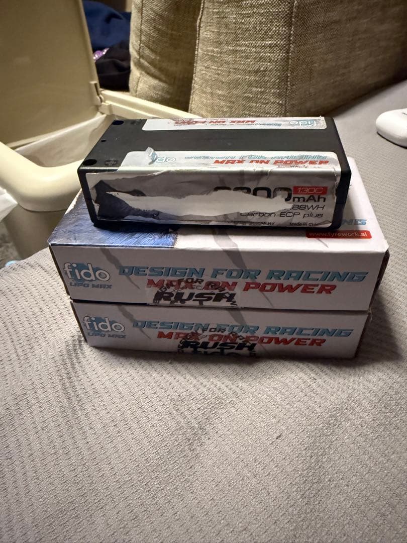 Fido 6300mAh LiPo 3本セット