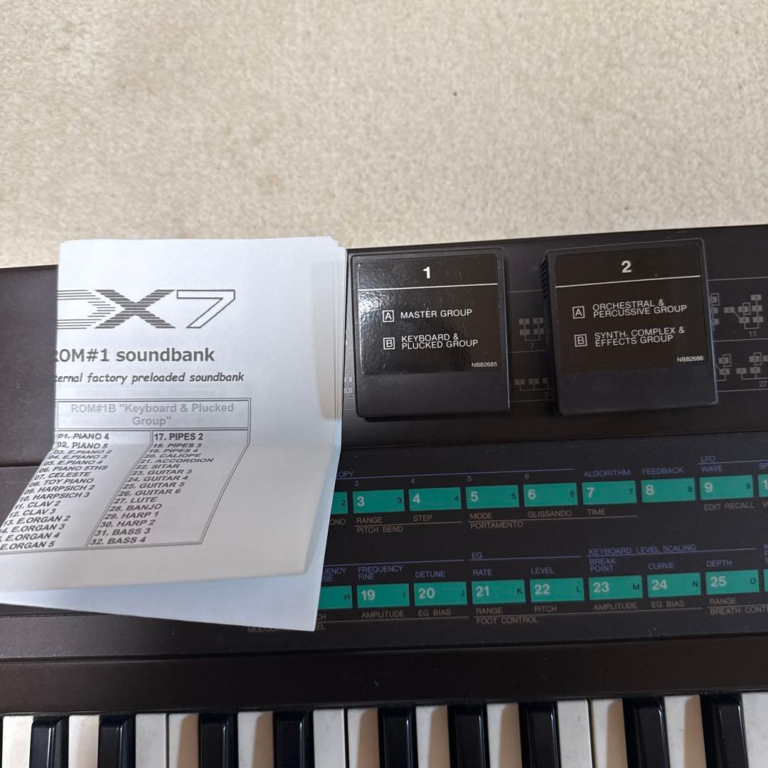 ジャンク　YAMAHADX7