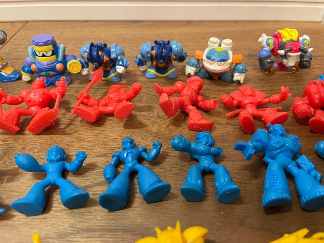 【激レア】ロックマン　消しゴム ガシャ　フィギュア セット　ロックマンフィギュア