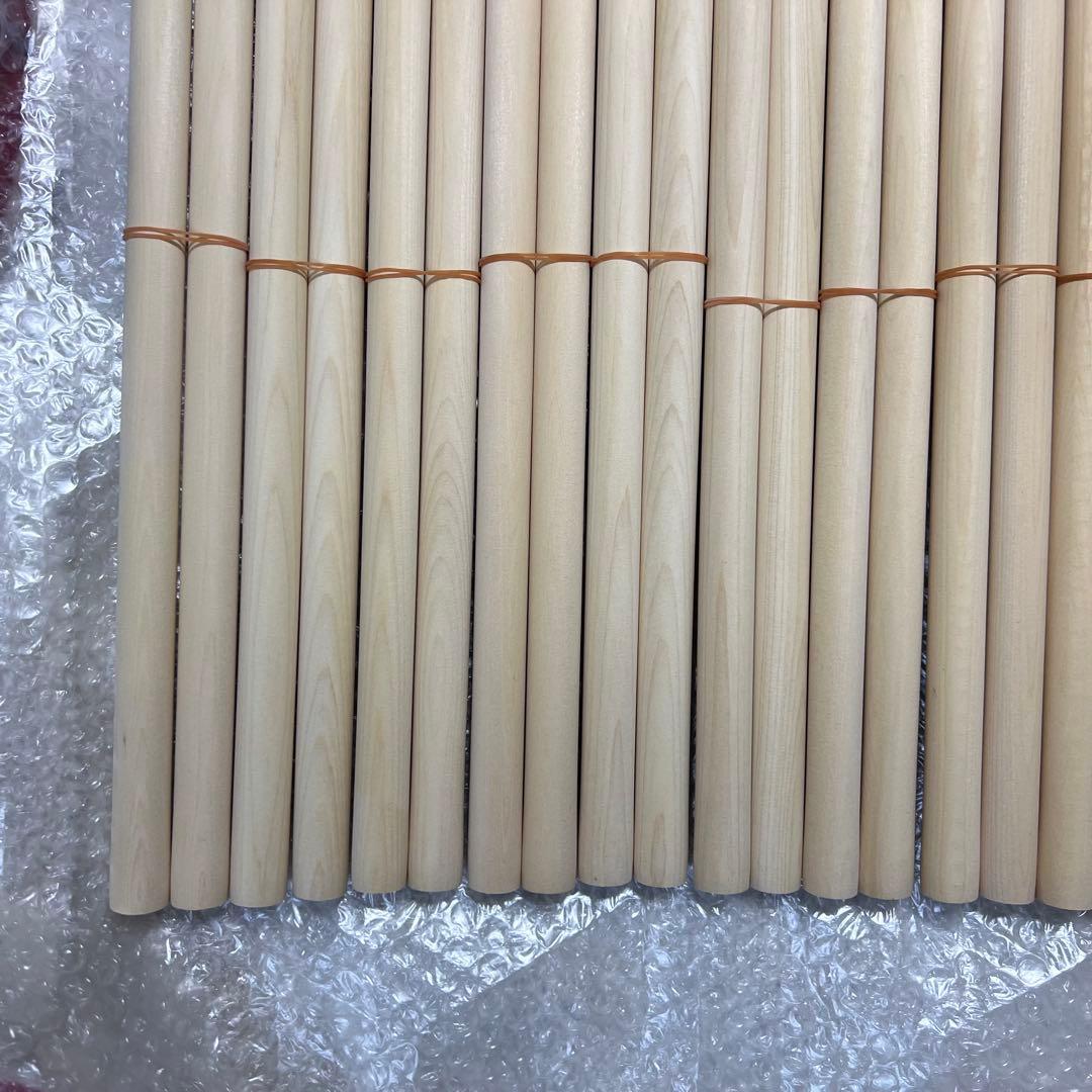 太鼓の達人マイバチ作成用 米ヒバΦ1.8×38cm　20セット