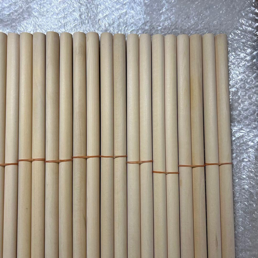 太鼓の達人マイバチ作成用 米ヒバΦ1.8×38cm　20セット