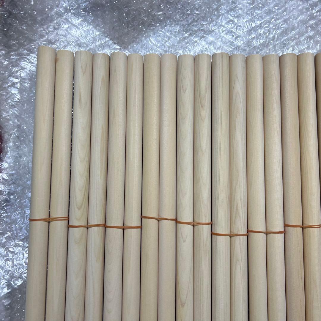 太鼓の達人マイバチ作成用 米ヒバΦ1.8×38cm　20セット