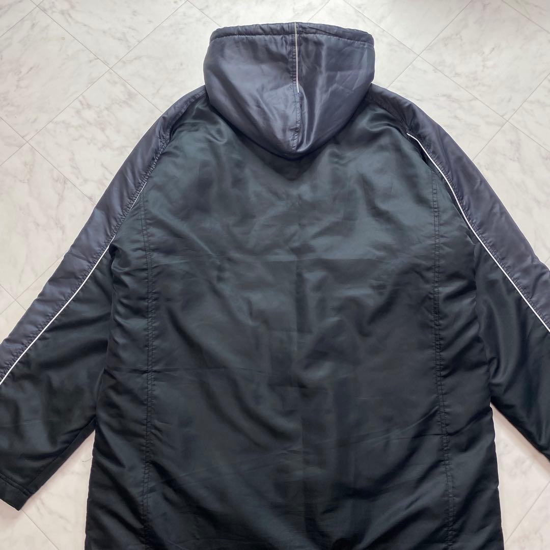 美品✨YONEX ヨネックス　テニス　黒　ベンチコート　大きいサイズ　XL