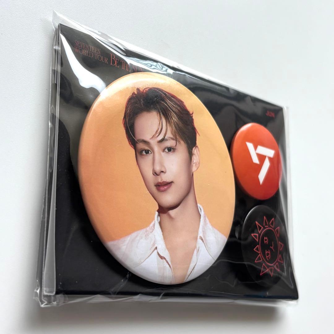 超希少‼︎ seventeen 缶バッチ　be the sun 缶バッジ ジュン