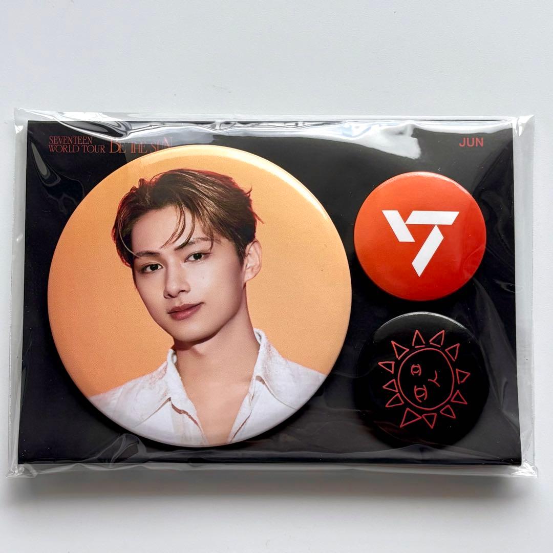 超希少‼︎ seventeen 缶バッチ　be the sun 缶バッジ ジュン