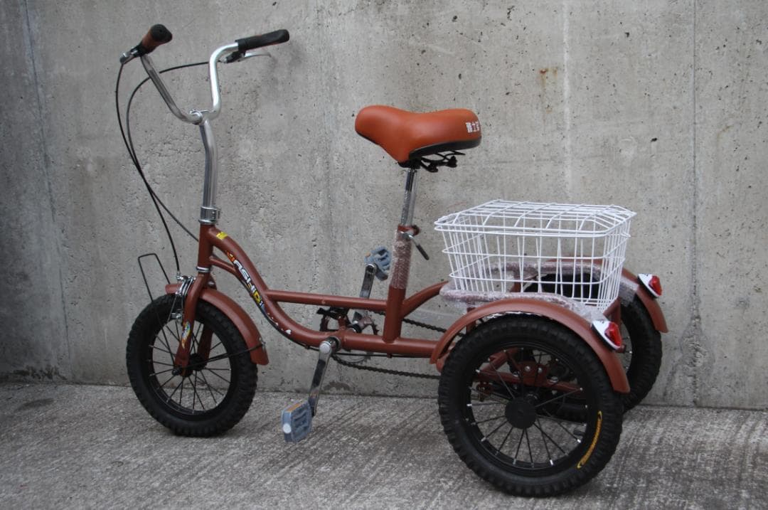 未使用♪三輪自転車♪16インチ♪シングルスピード♪YASHIDI♪