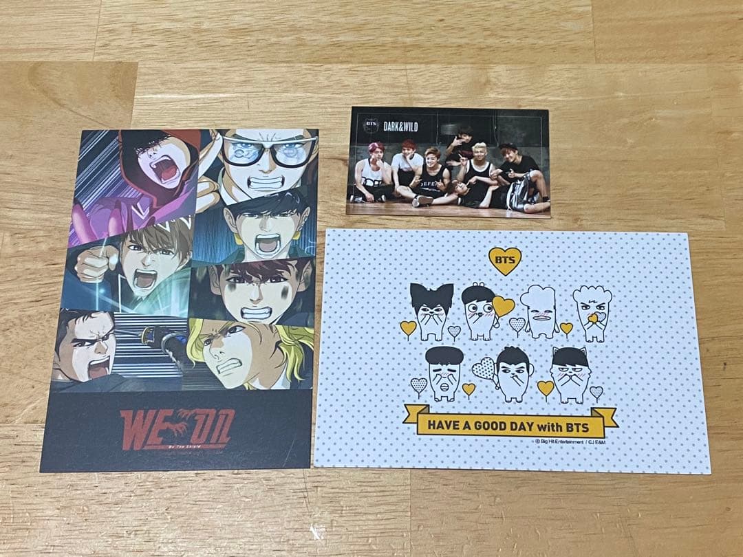 BTS DARK&WILD サイン