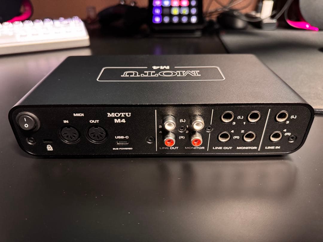 MOTU M4 オーディオインターフェイス