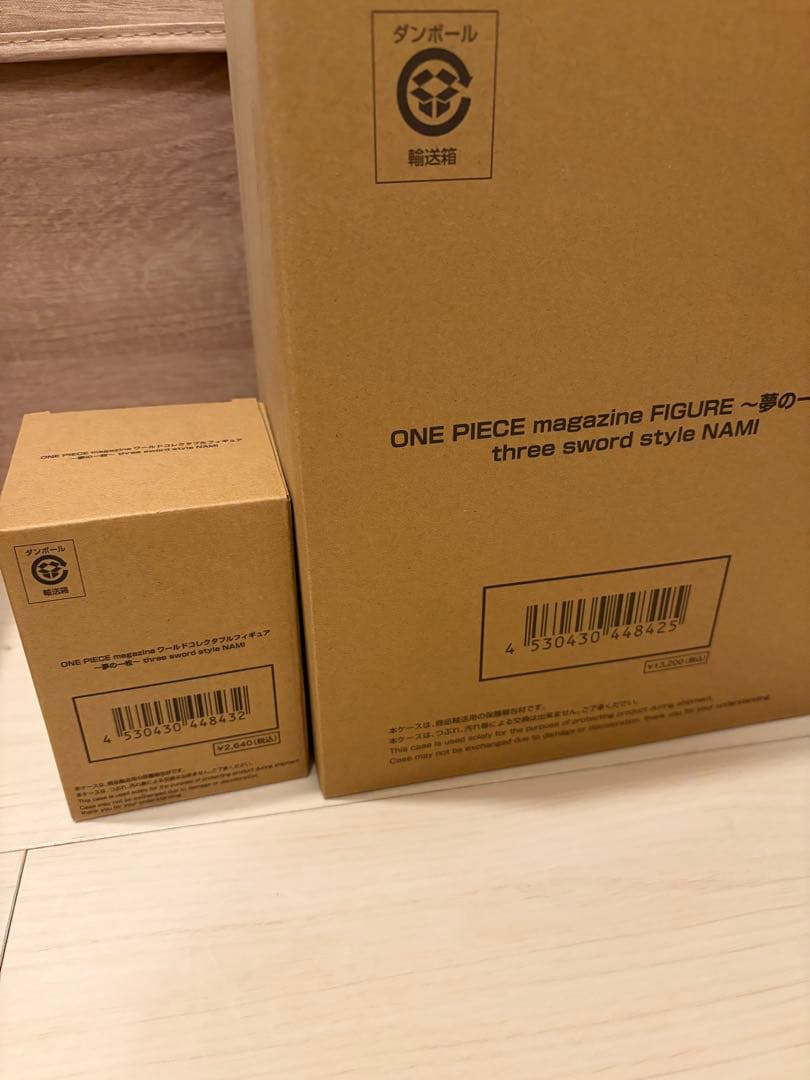 ONE PIECE フィギュア 三刀流スタイル ナミ　新品未使用品