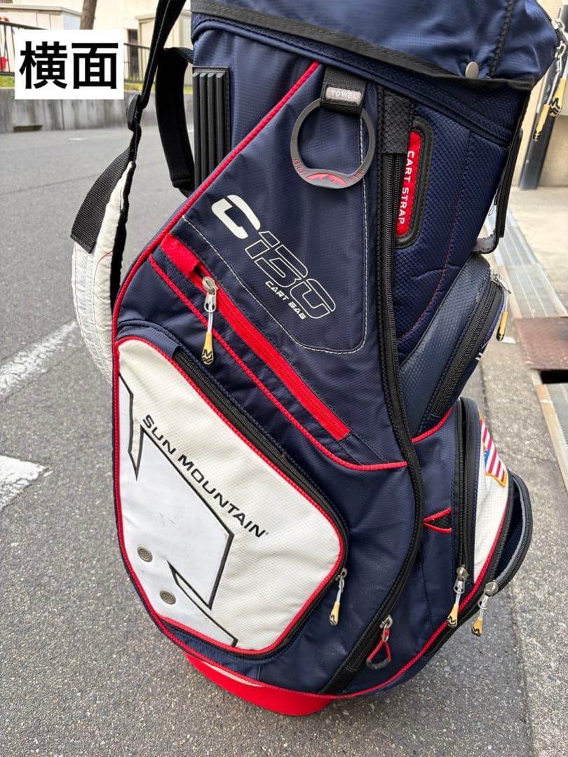 【タグ同梱】SUN MOUNTAIN サンマウンテン　ゴルフキャディバッグ