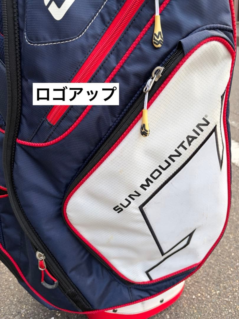 【タグ同梱】SUN MOUNTAIN サンマウンテン　ゴルフキャディバッグ