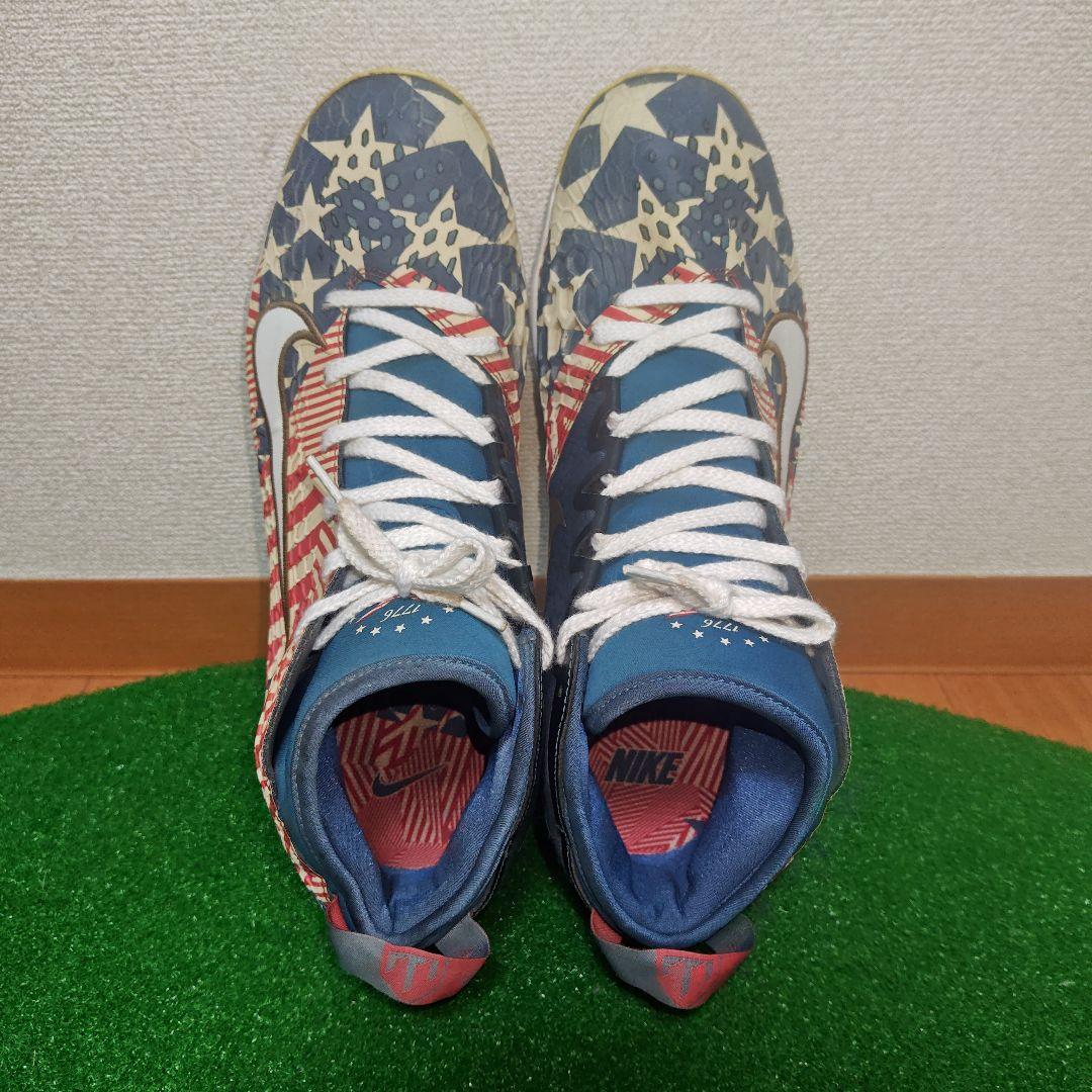 ナイキ フォースズームトラウト 5 USA 金具式スパイク 限定モデル