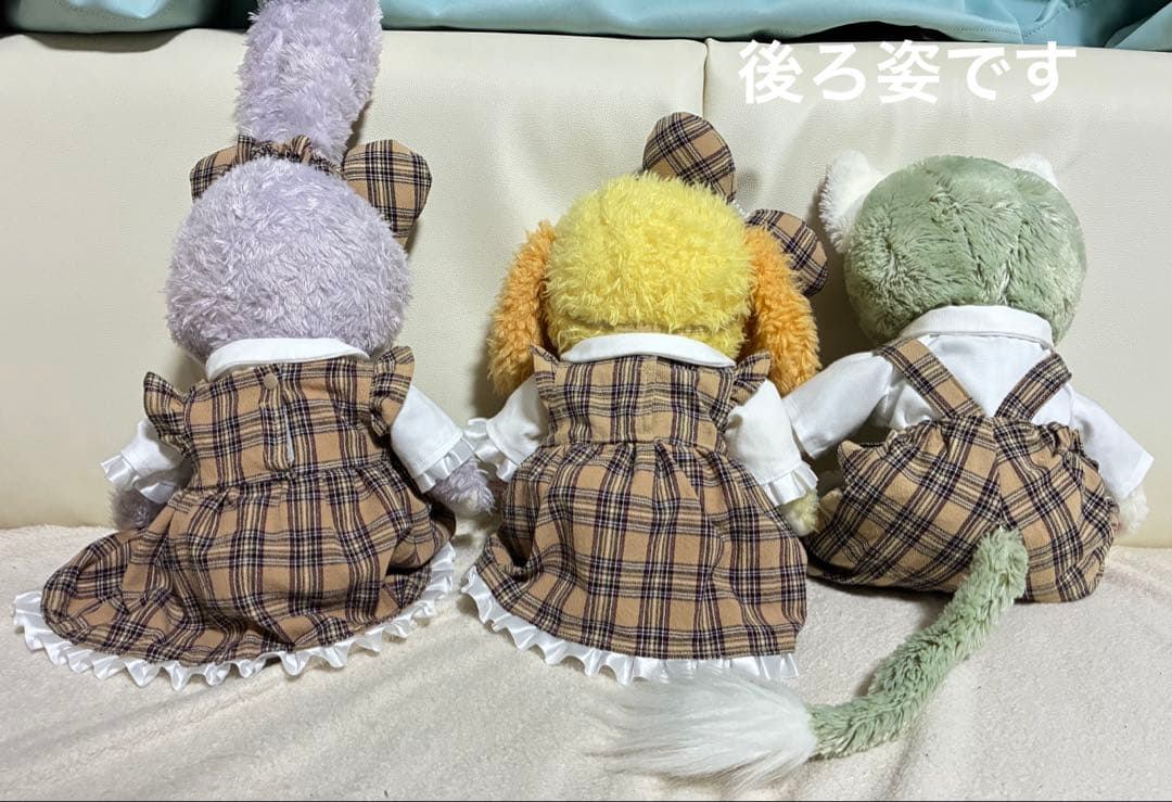 Rページ【ルーちゃん・アンちゃん・ジェラトーニくん用コスチューム3着】
