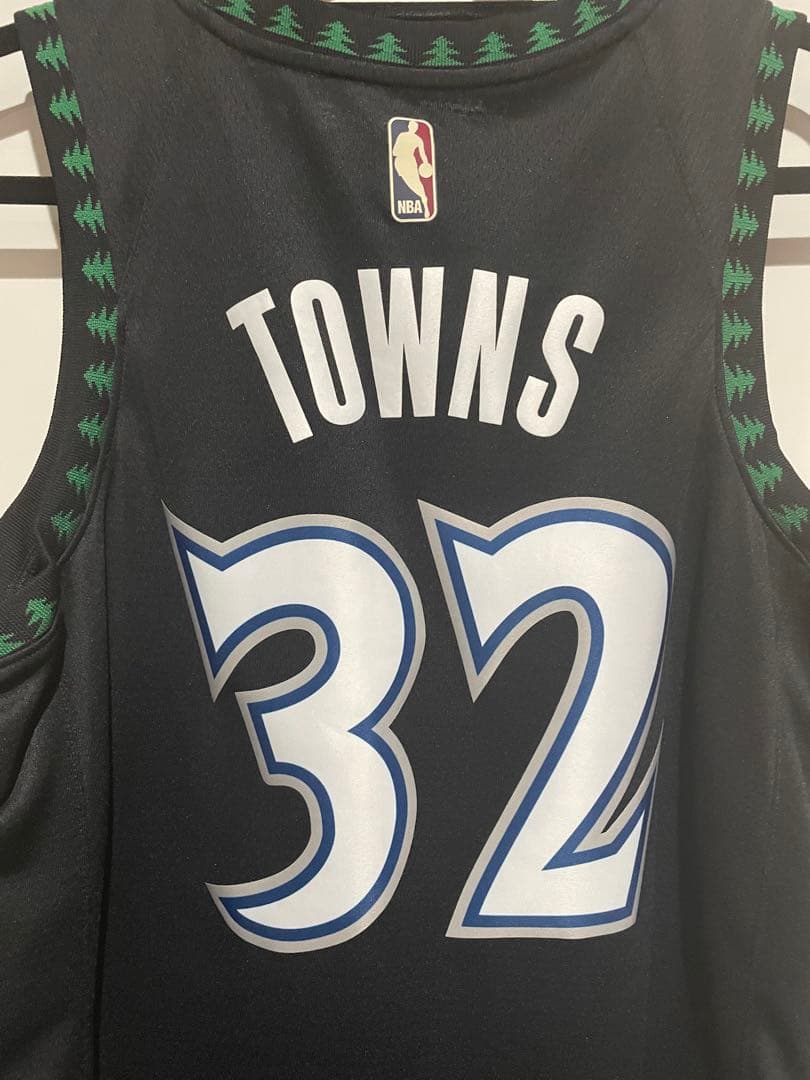 【復刻限定・新品タグ付未着用】 NBA ミネソタティンバーウルブズ タウンズ