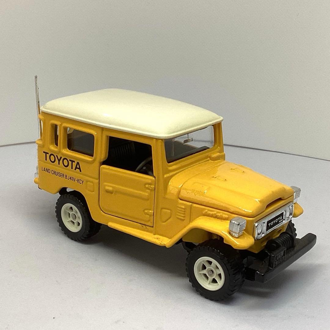 トミカ ダンディ　ランドクルーザー40 希少色イエロー 絶版レア美品