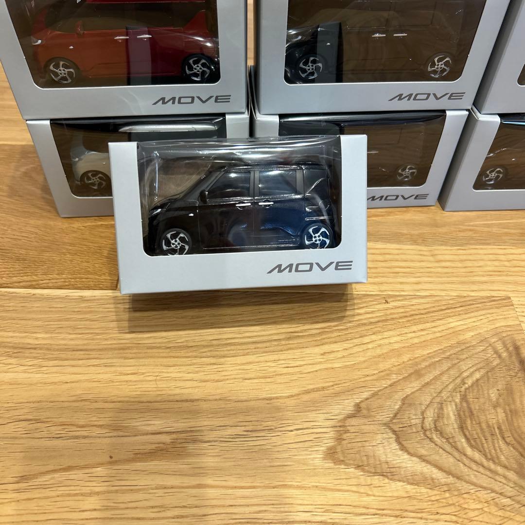新型ムーブMOVE ミニカー 8台セット プルバックカー