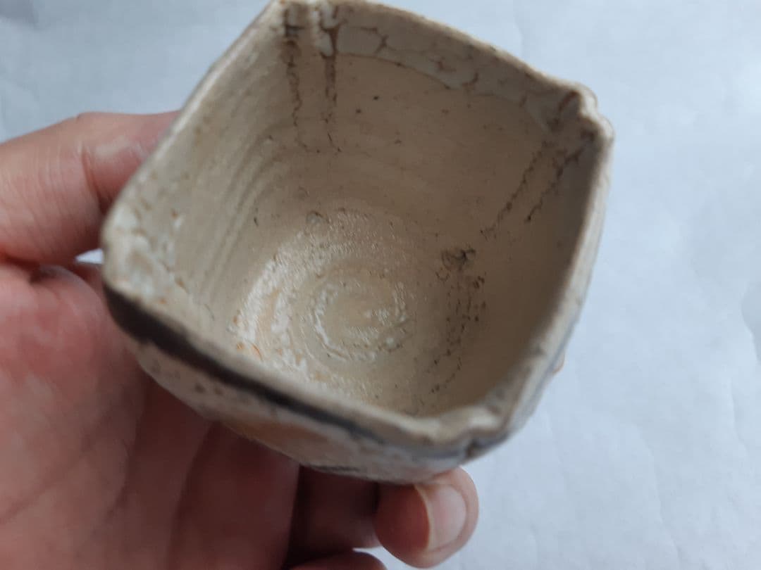 志野　向付