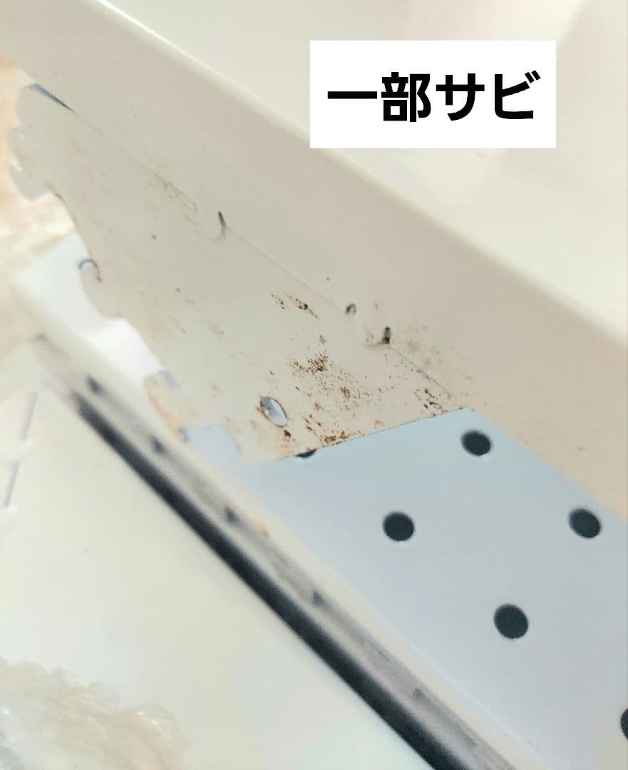 ホワイトメッシュ陳列スタンド 収納 ラック 頑丈 スチール製 フック付き 業務