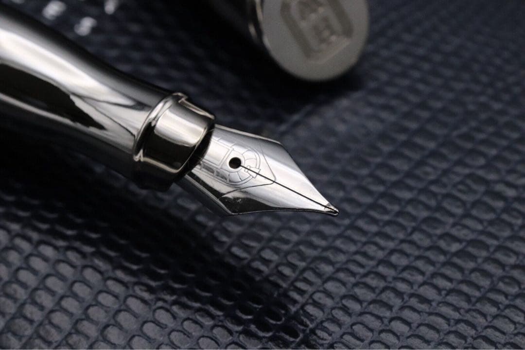 HARRY WINSTON ハリーウィンストン 万年筆 1Pダイヤ K18WG