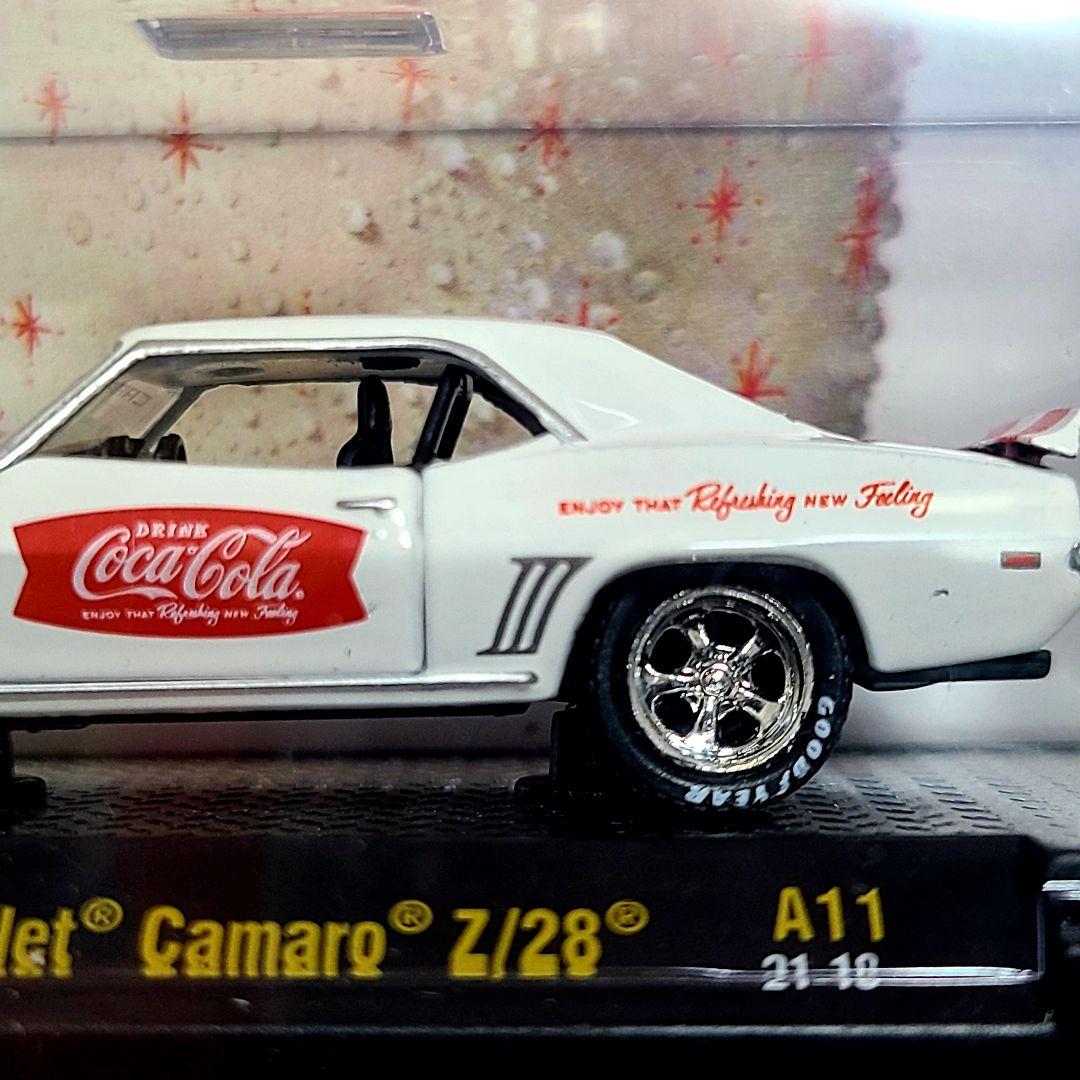M2マシーン　コカ・コーラ　シボレー　カマロ　レトロパッケージ　1/64