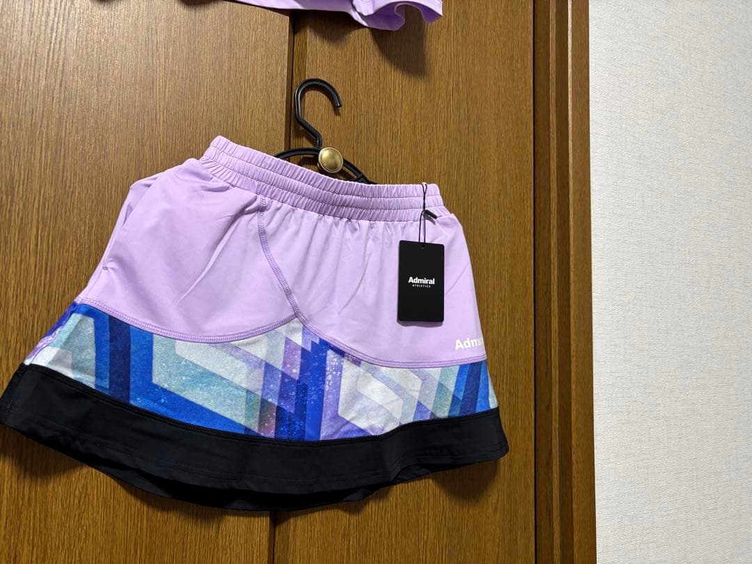 Admiral テニスウェア パープル M ATLJ310 未使用