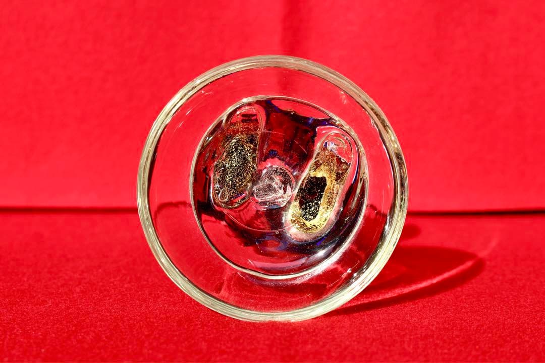 イタリア雑貨・ガラスコレクション【MURANOGLASS 金彩人形　貴公子】
