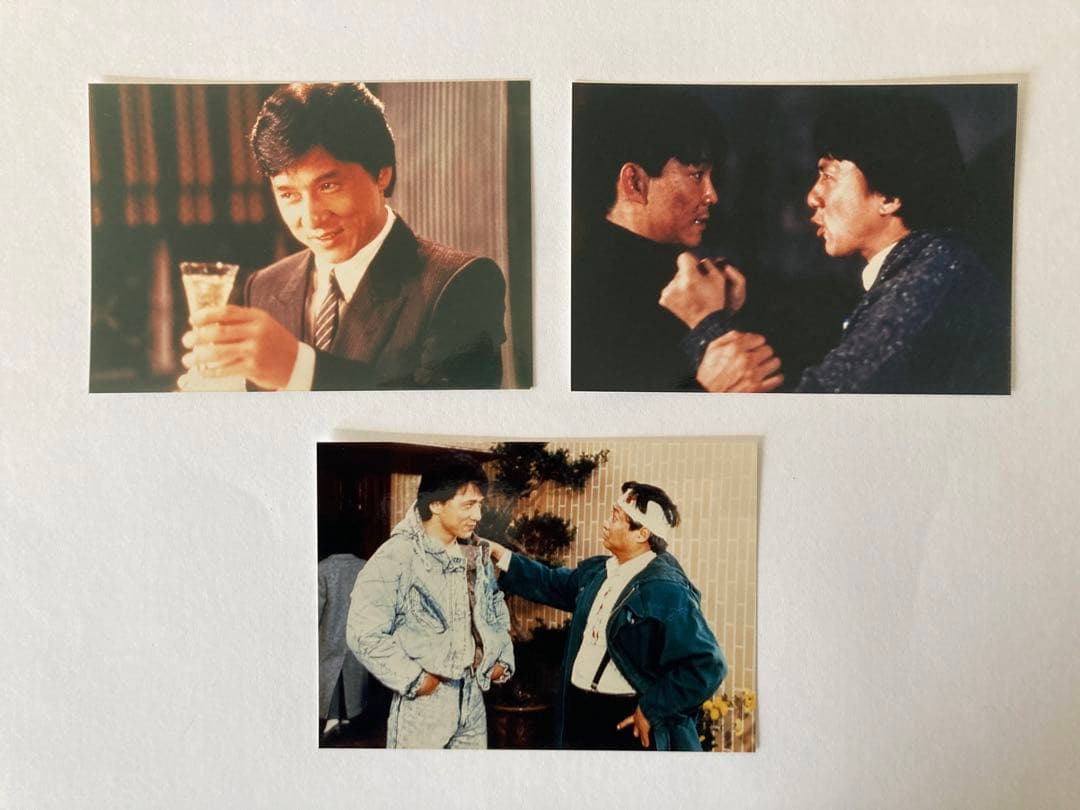 ジャッキー・チェン　サイクロンZ アートポスター&スチール写真セット