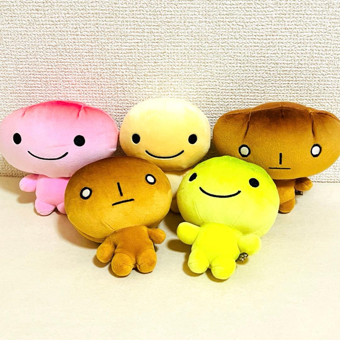 超激レア こげぱん受注限定ぬいぐるみセット メロンパン いちごパン 平成レトロ