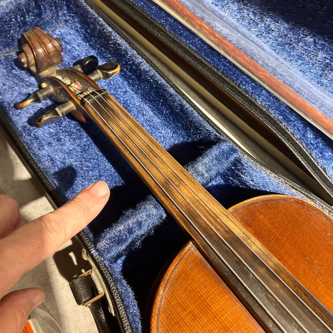 約110年前の鈴木正吉バイオリン 4/4サイズNo不明