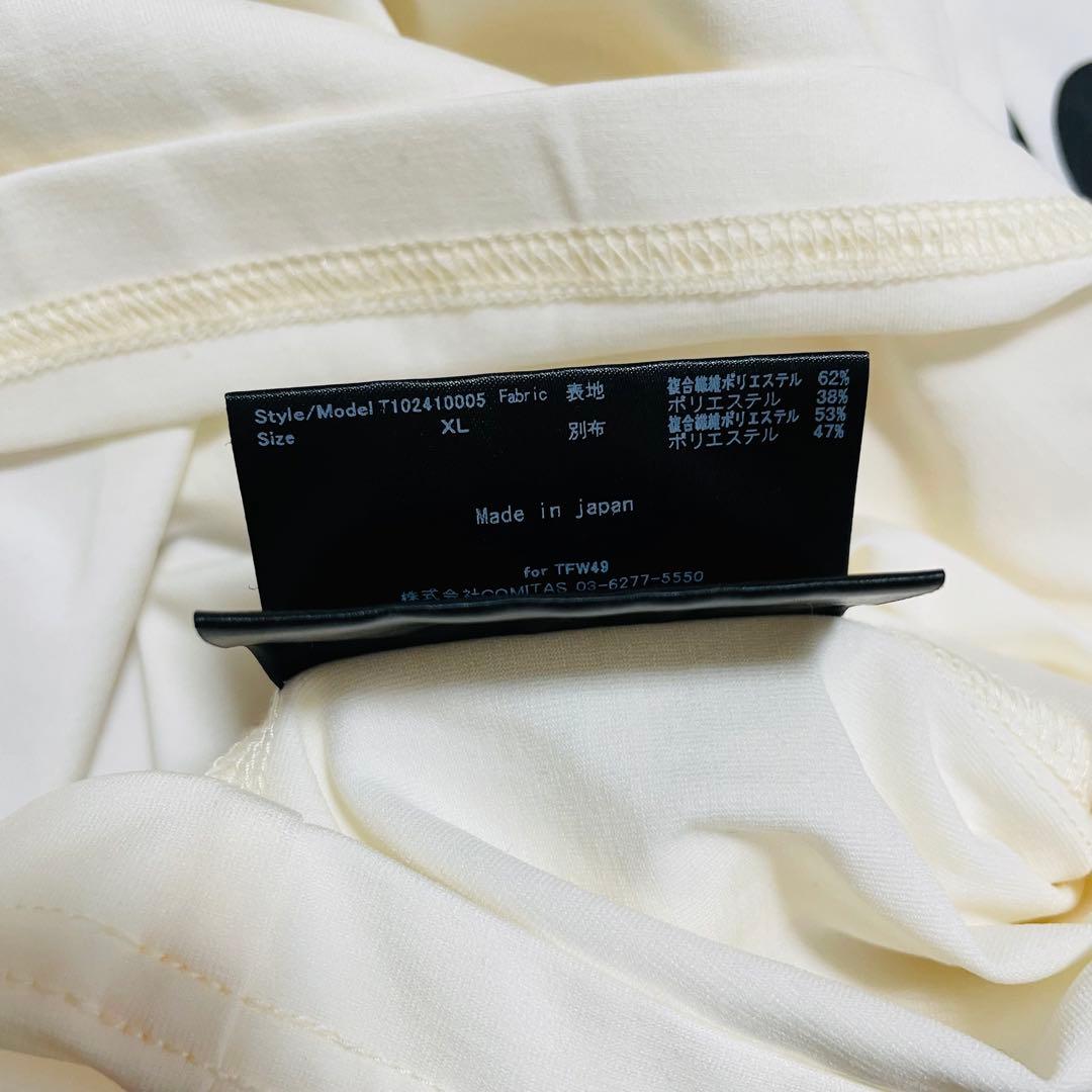 TFW49 長袖ハーフジップシャツ　XL junhashimoto ゴルフ